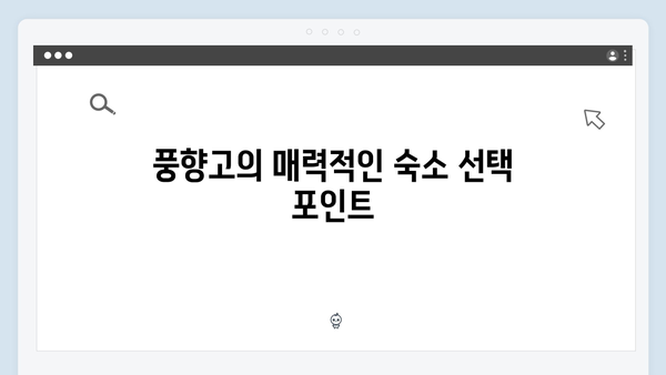 사파 숙소선택 가이드 - 풍향고 추천 숙박시설