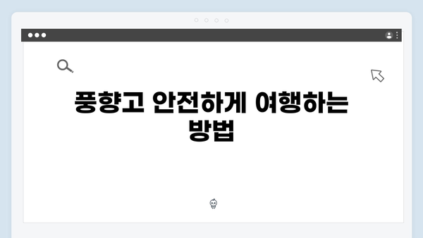 2024 베트남 여행 꿀팁 - 풍향고 완벽 가이드