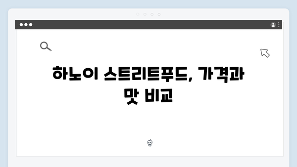하노이 스트리트푸드 맛집 - 풍향고 멤버들의 먹방 여행