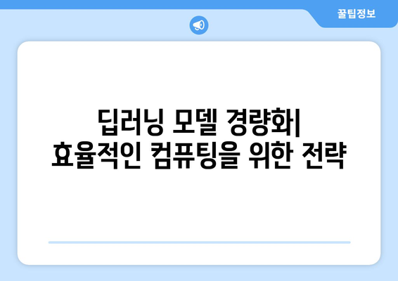 컨볼루션 신경망의 복잡도: 성능 대 속도 간의 절충