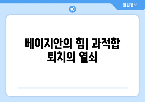 베이지안의 힘| 과적합 퇴치의 열쇠