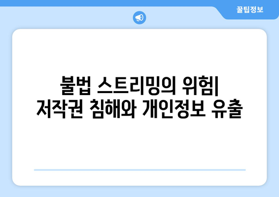 누누티비 대체 이유와 해결 방법