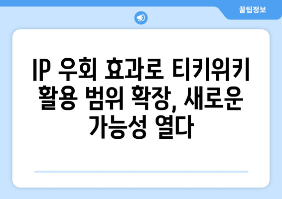 유니콘 HTTPS의 IP 우회 효과와 티키위키 가치 상승