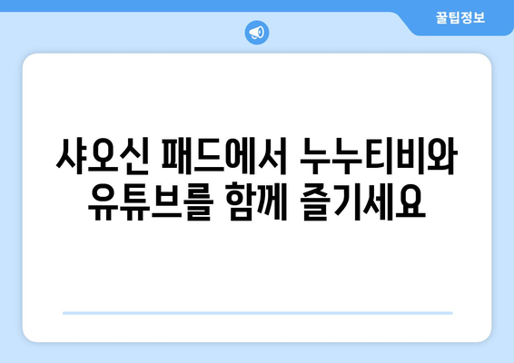 샤오신 패드에 누누티비와 유튜브 설치 방법