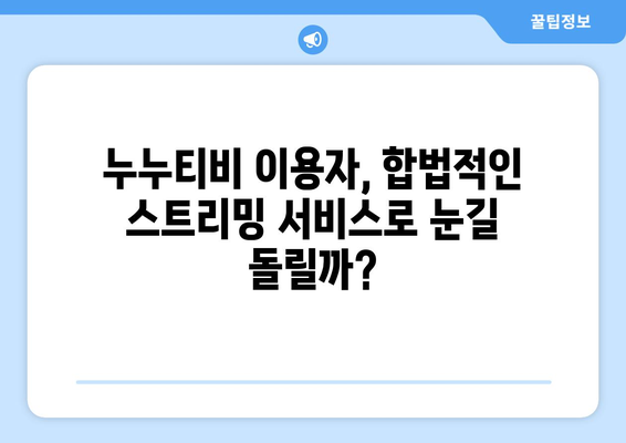 넷플릭스의 대안? 누누티비 폐쇄