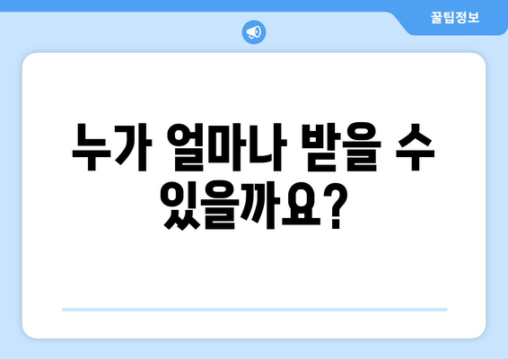 전국민에게 지급되는 25만원 민생지원금: 자세한 내용