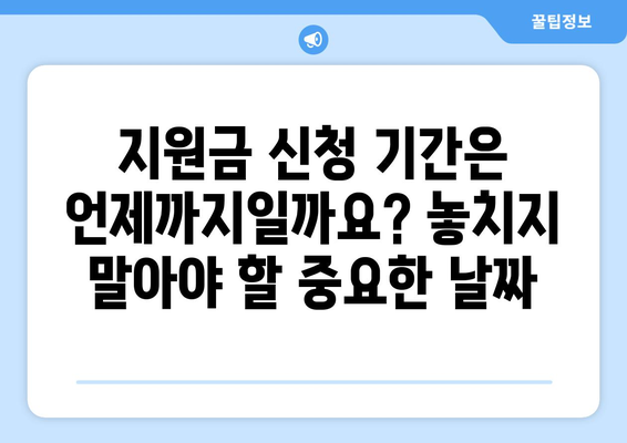 1인당 25만원 민생 회복 지원금, 신청 자격과 방법 가이드