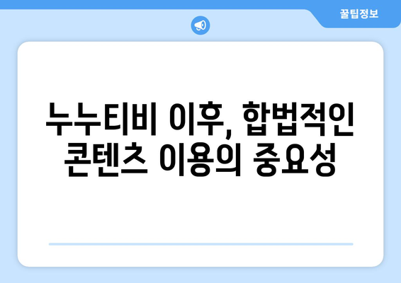 누누티비란 무엇이며 대체 채널은 없다