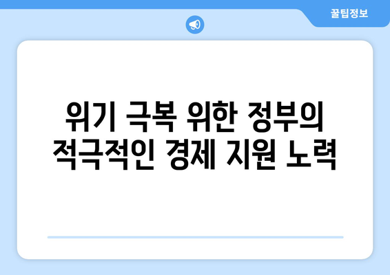 반도체, 민생 지원금 등 경제 지원 방안 논의