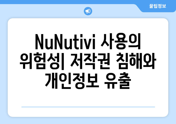 NuNutivi와 전 세계 불법 스트리밍 사이트 활성화