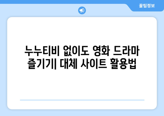 누누티비 대체 사이트 가능성