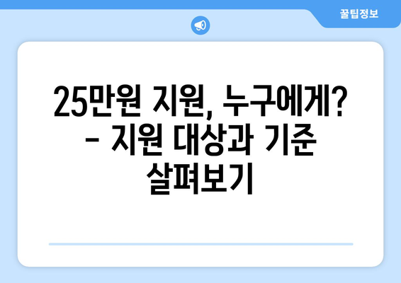 이재명 "1인당 25만원 민생 회복 지원금 지급"