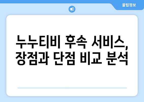 누누티비 후속 서비스 사용 후기