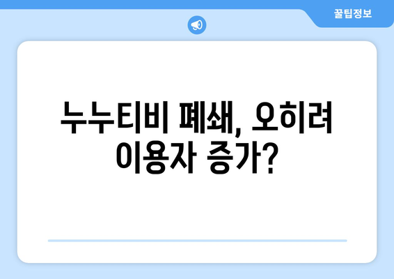 불법 사이트 누누티비, 