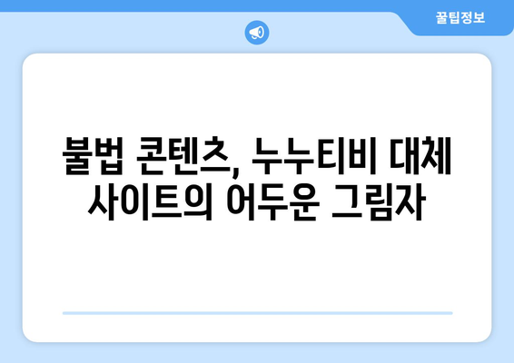 누누티비 대체 사이트의 허용 한계