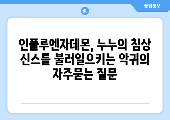 인플루엔자데몬, 누누의 침상 신스를 불러일으키는 악귀