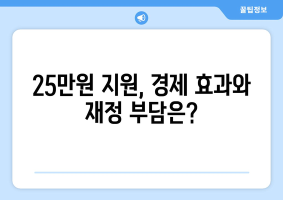 이재명, 윤석열에게 전국민 25만 원 민생 회복 지원금 제안