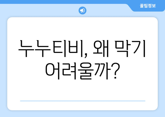 누누티비를 막는 것, 불가능한 임무?