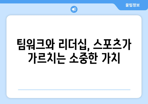 스포츠와 교육