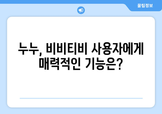 비비티비 대체: 누누의 대체물이 될까?