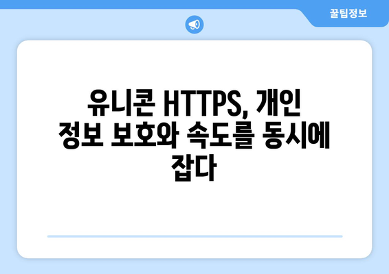 IP 우회 프로그램 유니콘 HTTPS