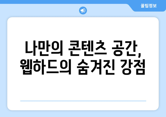 티비위키를 아닌 웹하드의 기능 알아보기