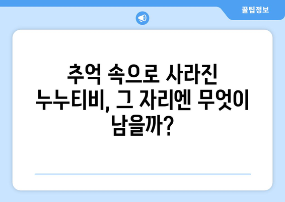 누누티비 서비스 종료: 안녕하세요, 영화 드라마 다시보기 사이트