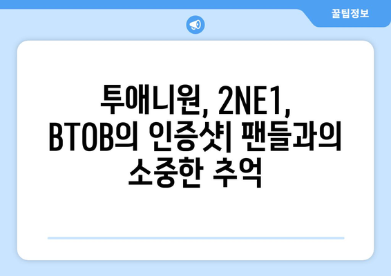 투애니원, 2NE1, BTOB, STATV: 다양한 인증과 TV 프로그램 소개