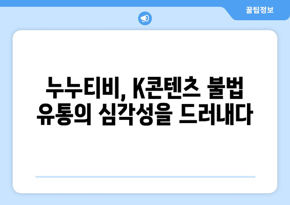 누누티비가 초래한 K콘텐츠 보호의 필요성