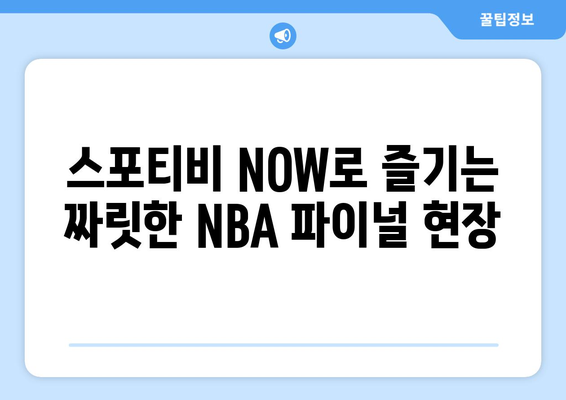 스포티비 NOW 롯데시네마 월드타워 NBA FINAL 생중계 후기