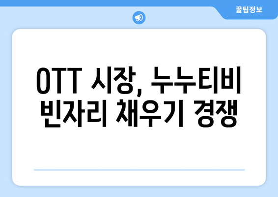 누누티비 대체 없을까?: OTT 시장 현황 분석