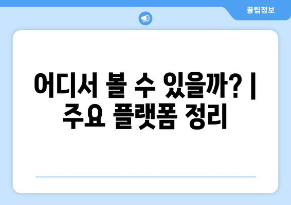 비투비, 아이돌리그 등 아이돌 콘텐츠를 시청하는 방법