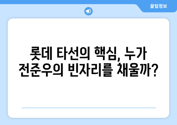 스포티비에서 전준우 없는 롯데의 강력 타선 분석