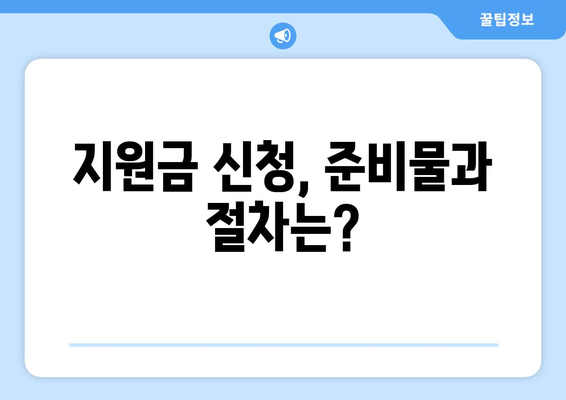 이재명 민생 지원금 25만원 신청 방법 가이드