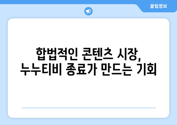 누누티비 종료 이후: 대안 서비스의 미래