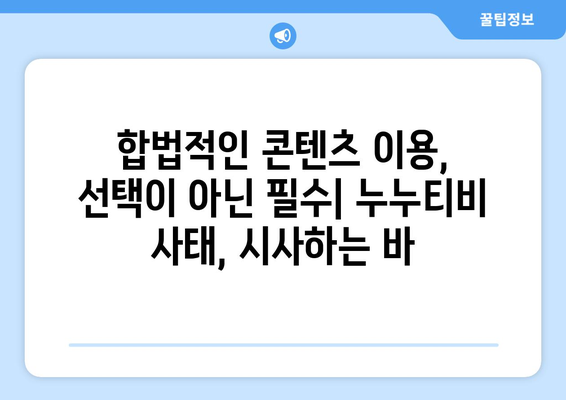 제2, 제3의 누누티비의 출몰: 콘텐츠 도둑에 대한 우려