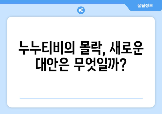 OTT 콘텐츠의 어둠 속 싸움: 누누티비와 그 대체품