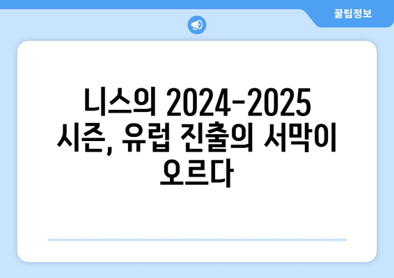 리그 1 2024-2025: 니스의 투자와 유럽 축구 진출 도전