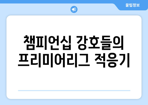 2024-2025 프리미어리그: 승격팀들의 리그 영향력 분석