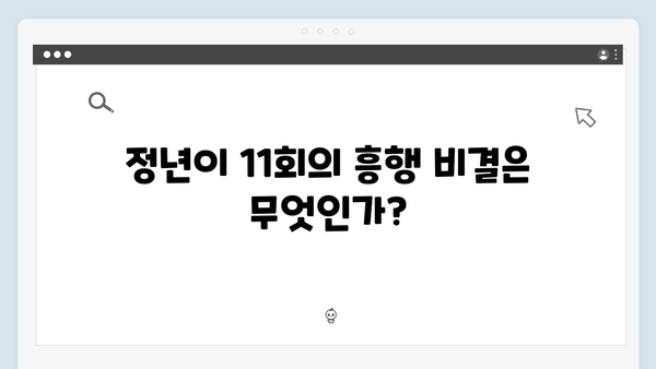 tvN 드라마 정년이 11회 | 최고의 시청률 기록한 비결