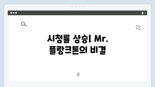 2024 화제의 드라마 Mr. 플랑크톤 5화 리뷰 - 글로벌 시청자 사로잡다