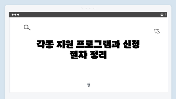 통합 복지서비스 가이드: 2024 복지멤버십 총정리