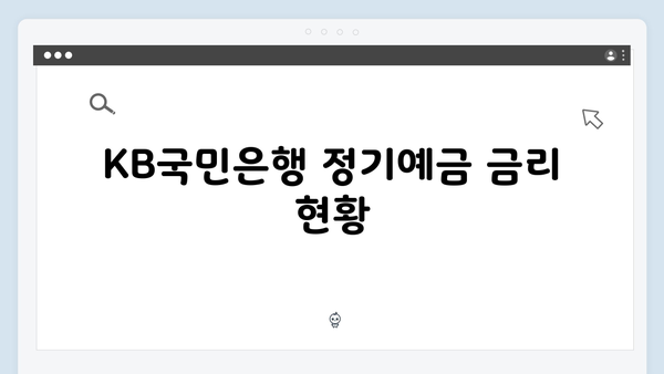 KB국민은행 VS 신한은행 정기예금 비교분석