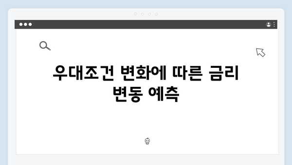 5대 시중은행 예금 금리 우대조건 비교