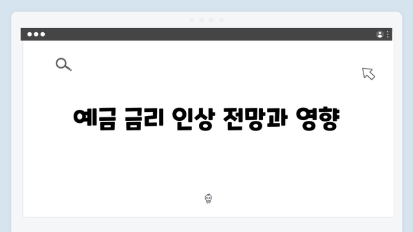 5대 시중은행 예금 금리 한눈에 비교하기