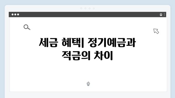 우리은행 정기예금 VS 적금 - 어떤 상품이 유리할까?