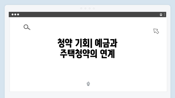 신한은행 주택청약 연계 예금 특징