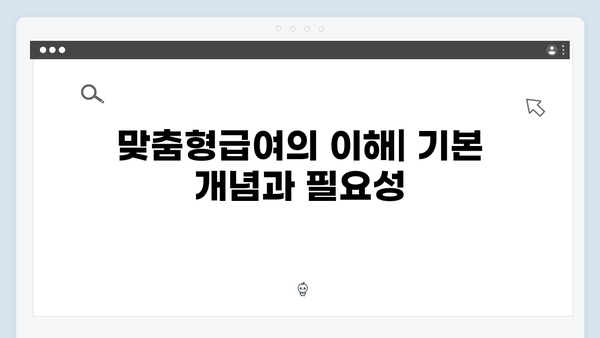 맞춤형급여안내 신청방법 A to Z - 가족과 함께하는 맞춤형복지