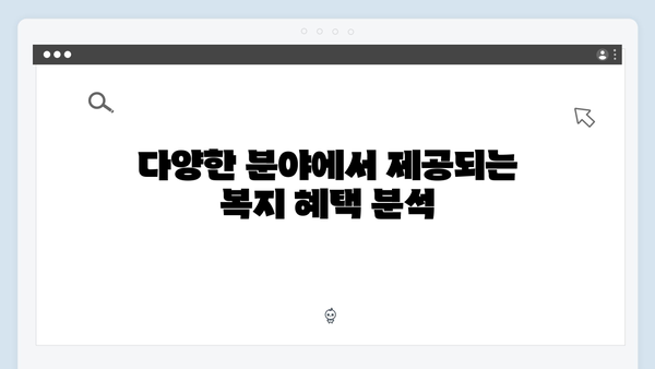 복지멤버십으로 받을 수 있는 83가지 혜택 상세 분석