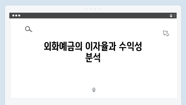 하나은행 외화예금 상품 특징과 활용법